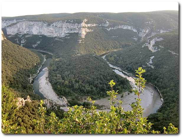die Gorges de l'Ardèche