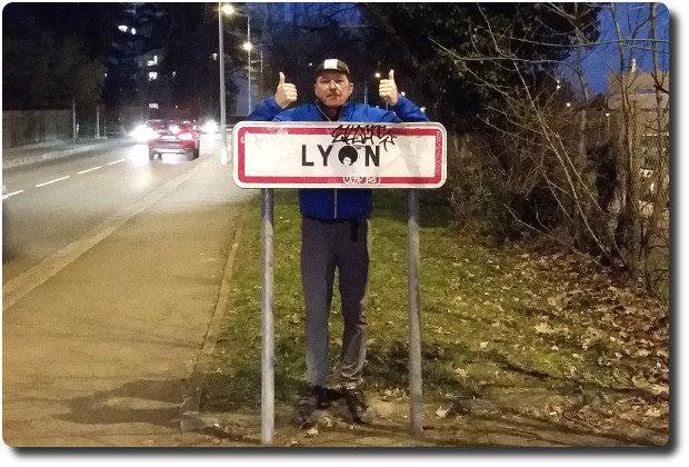 Lyon am Abend